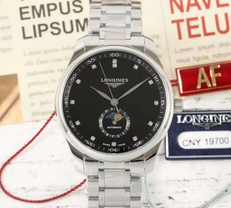 AF Factory Longines Master Collection L2.909.4.57.6 1:1 Best Edition Replica Watch